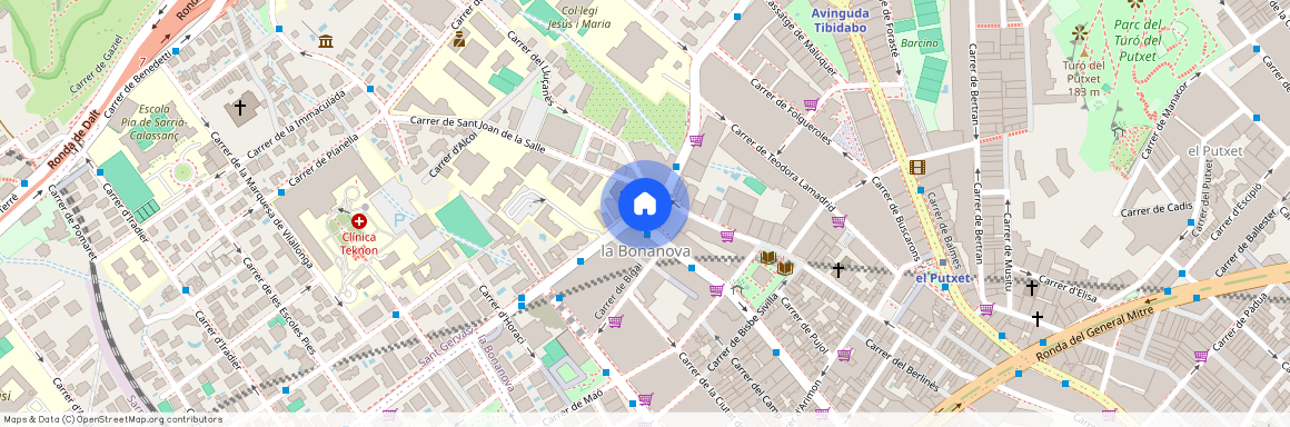 Plaça de la Bonanova, Barcelona, Catalonia 08022