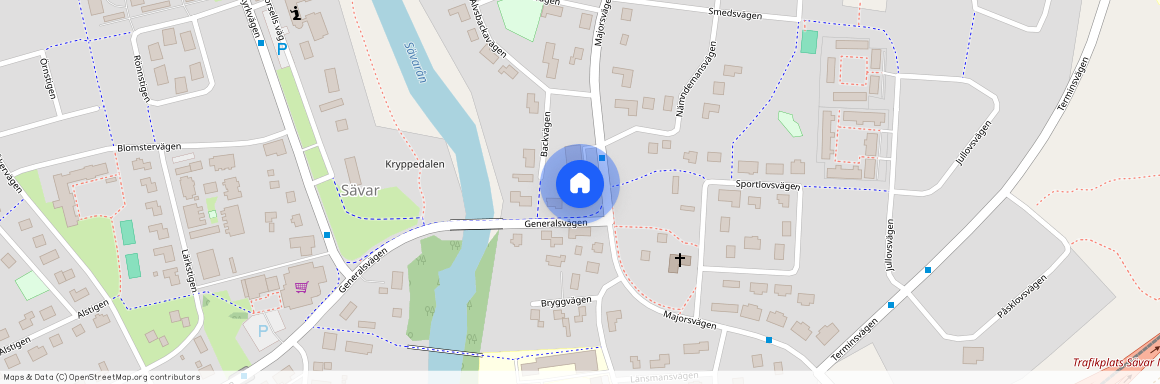 Generalsvägen 31, Sävar