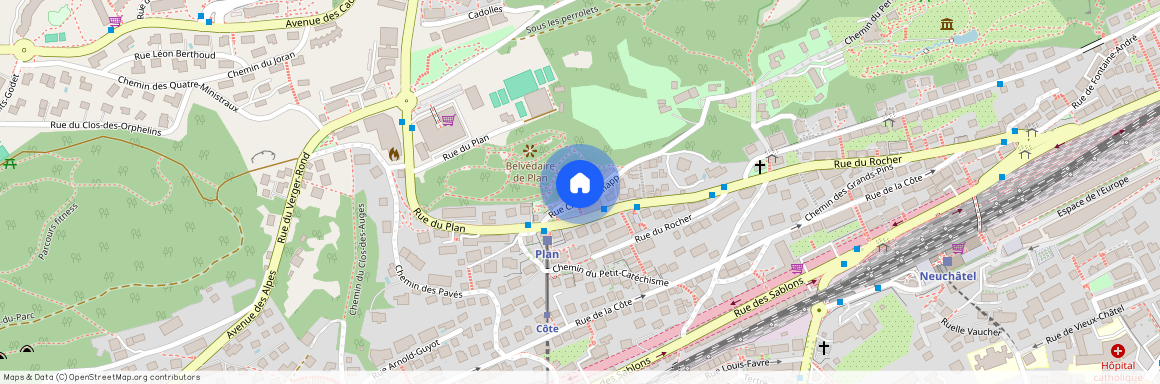 Rue Charles-Knapp 3, 2000 Neuchâtel