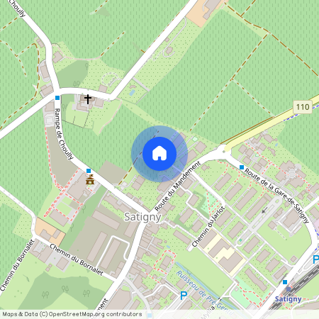 1242, Satigny, Route du Mandement, 110B