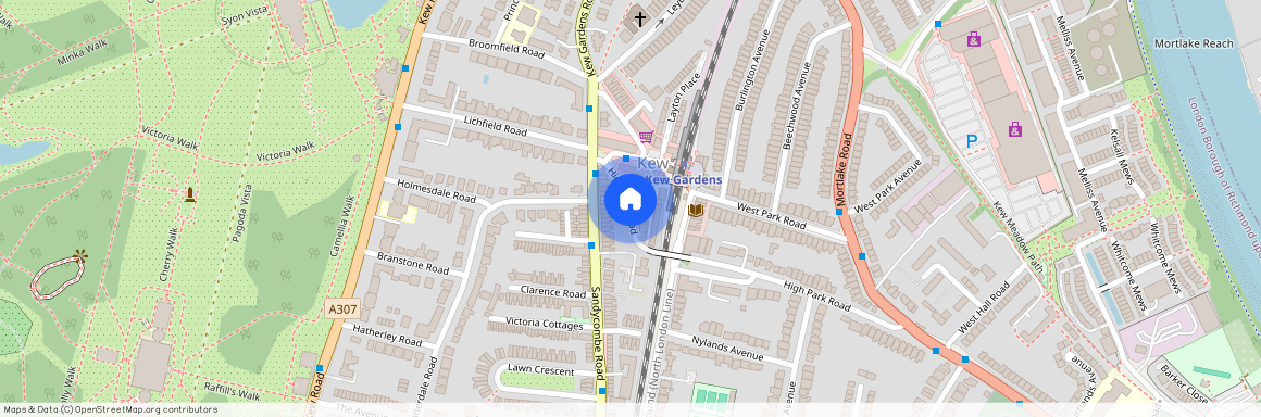 High Park Road, Kew, Richmond, Surrey TW9