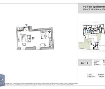 Location Appartement 1 pièce 32m² AGEN 47000 - Photo 6