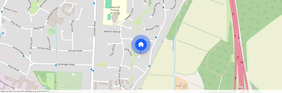 Quantock Rise, Shepshed, Leicestershire