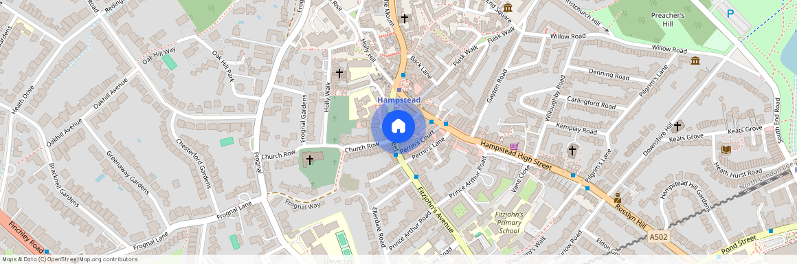 Heath Street, Hampstead, London