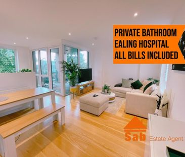 1 bedroom in a flat share to rent - Photo 4