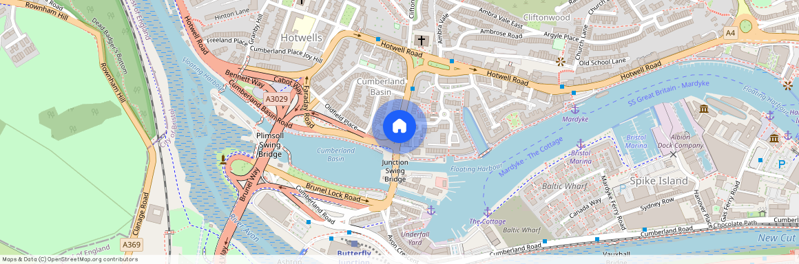 Britannia Buildings, Merchants Road, Hotwells, Bristol, BS8