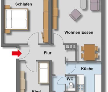 3 ZIMMERWOHNUNG IN ISERLOHN SÜMMERN - Foto 1