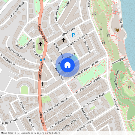 St Martins Square, Scarborough, North Yorkshire YO11 2DQ