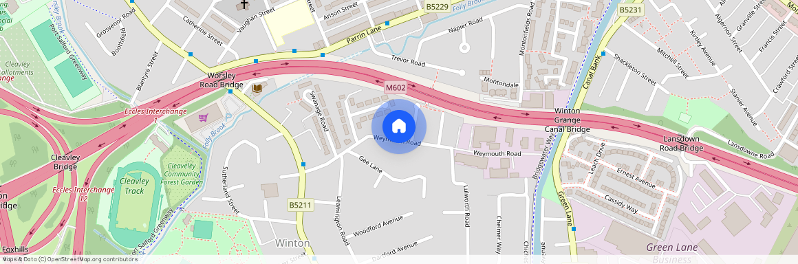 Weymouth Road, Eccles, Manchester, Greater Manchester, M30