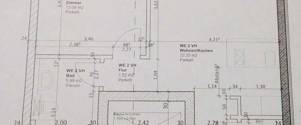 Moderne möblierte 2-Zimmer-Wohnung Nähe U-Bahn Vinetastrasse - Foto 1