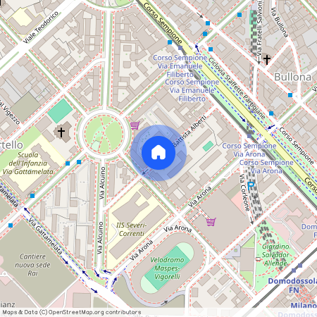 Via Leon Battista Alberti, 20155 Milan MI, Italy