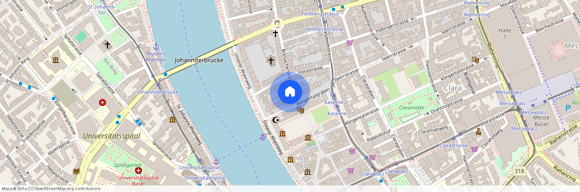 Klingentalgraben 19, 4057 Basel