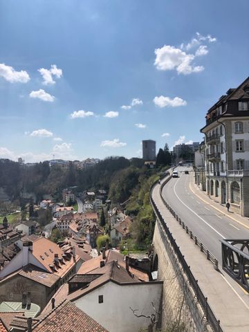 FRIBOURG - ROUTE DES ALPES 4 - MAGNIFIQUE APPARTEMENT 2.5 PIECES AU 4EME ETAGE - Photo 3