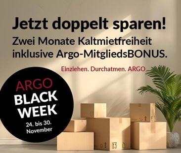 Lichtdurchflutete Wohnung mit moderner Einbauküche - Foto 1