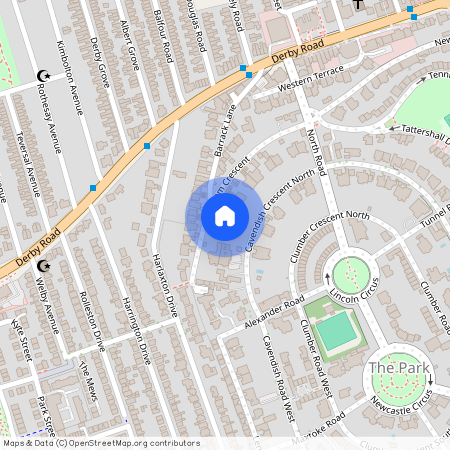 Pelham Crescent, Nottingham, NG7