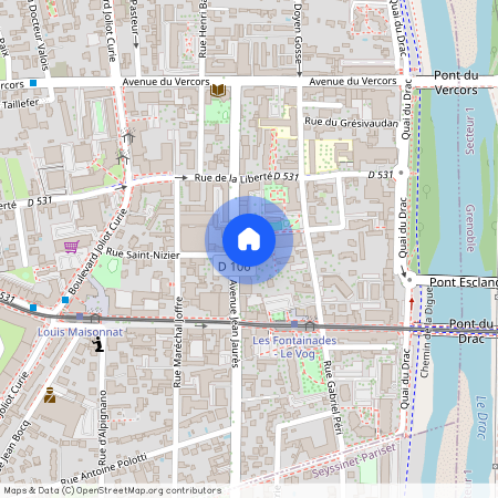 34Bis Et 36 Avenue Jean Jaures, Fontaine