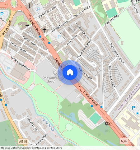 London Road, Newcastle-Under-Lyme, ST5