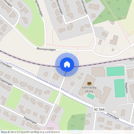 Umevägen, Vännäsby