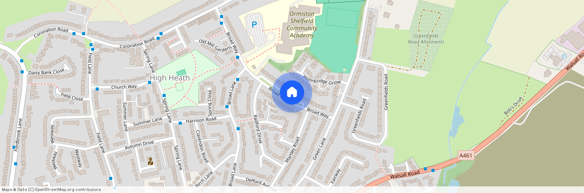 Pelsall, WS4 1AN, Walsall
