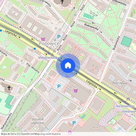 ul. Legnicka, Popowice Południowe, Fabryczna, Wrocław, dolnośląskie