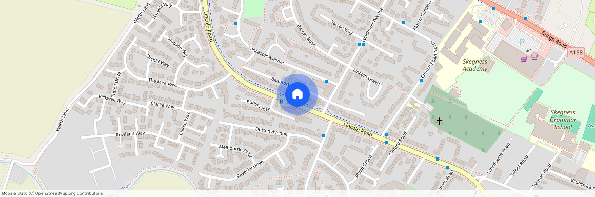 Skegness SimplyStay Lincoln RoadRoom 206, PE25 2EA, Lincolnshire