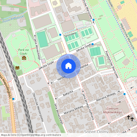 ul. Jana Jerzego Haffnera, Dolny Sopot - Haffnera, Dolny Sopot, Sopot, pomorskie