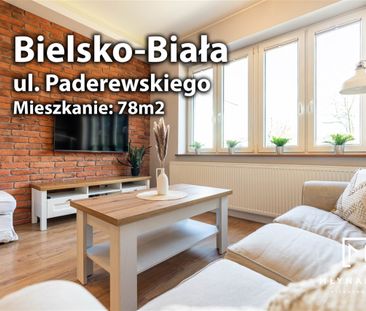 Mieszkanie na wynajem Bielsko-Biała, Centrum, Paderewskiego 78.00 m - Photo 4