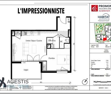 APPARTEMENT T2 45M - Photo 5