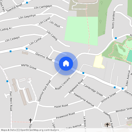 Glanmor Road, Uplands, Swansea