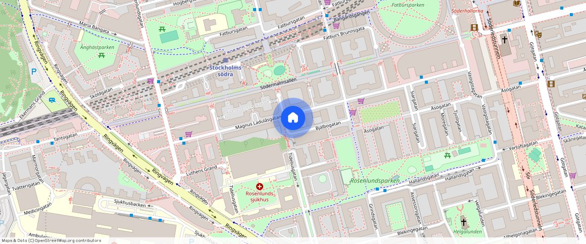 Magnus Ladulåsgatan **, Södermalm