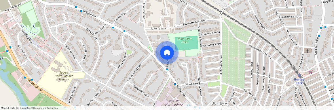 St Anns Gardens, Leeds, LS4 2SW, Burley