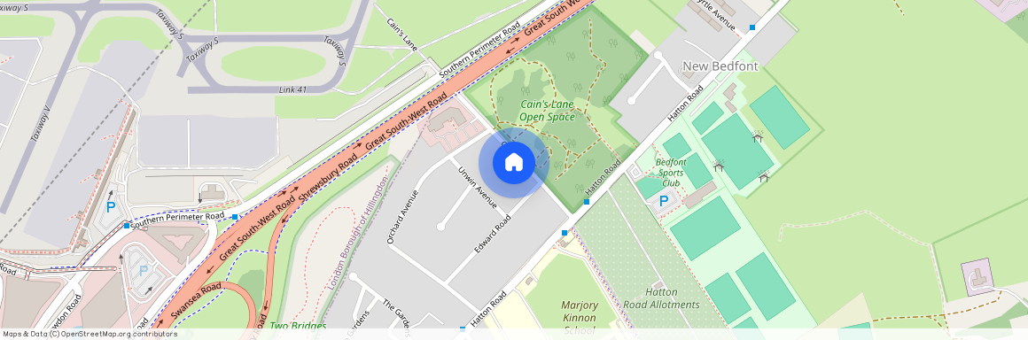 Cains Lane, FELTHAM, Greater London, TW14