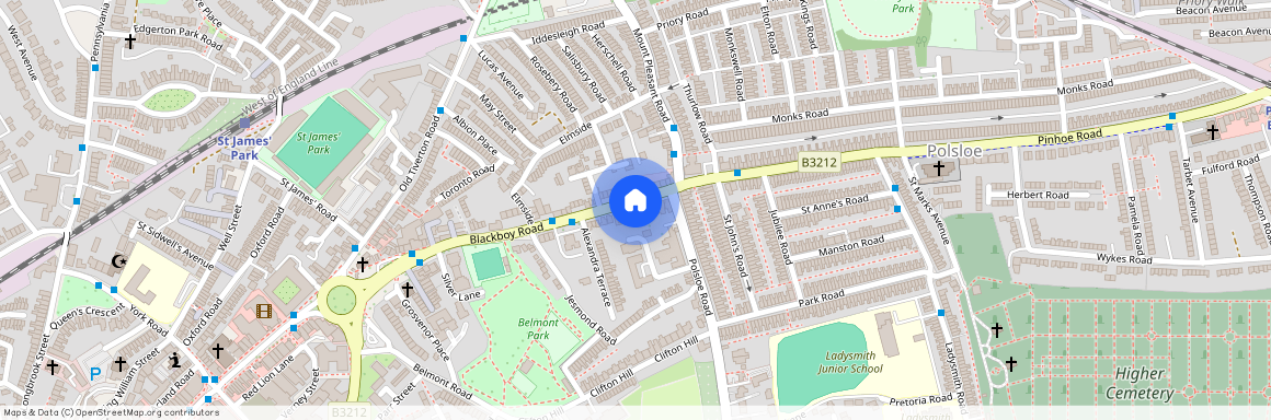 Flat 3, 66 Blackboy Road