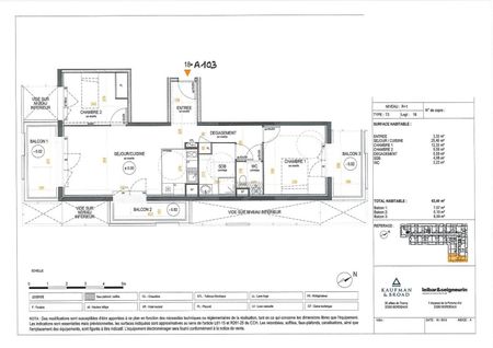 Location Appartement 3 pièces 63m² CENON 33150 - Photo 2