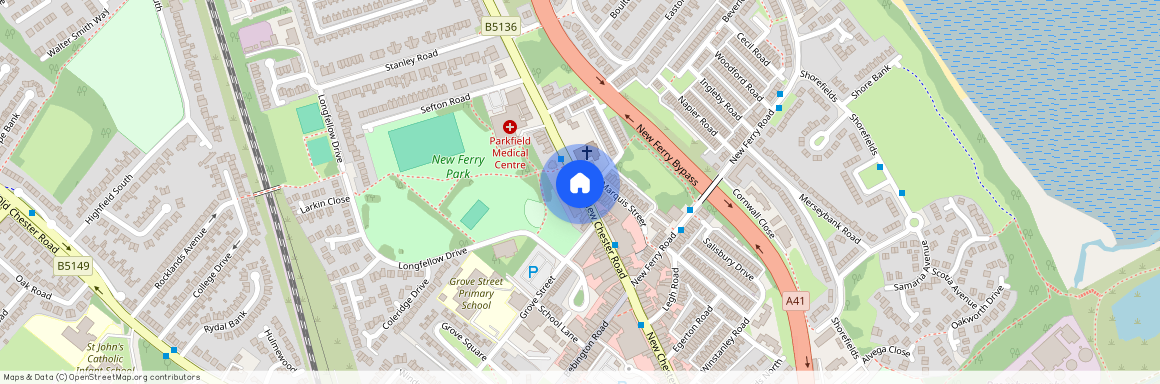 Park View, New Chester Road, New Ferry, Wirral, CH62 5AL