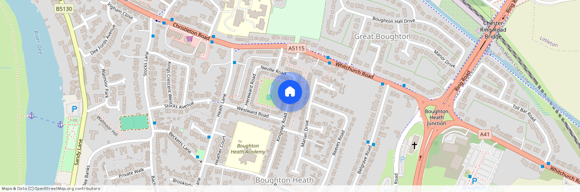 Neville Road, Chester, Cheshire, CH3