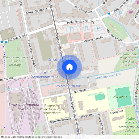 Leipzigerstraße 158, 08058 Zwickau