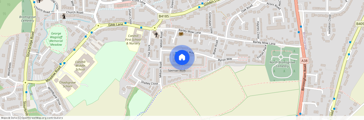 Spenser Walk, Bromsgrove B61