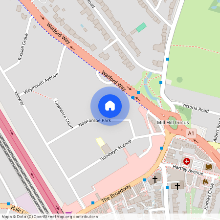 Newcombe Park, Mill Hill, London, NW7