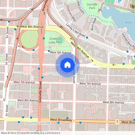 google map, Vancouver, Vancouver, Metro Vancouver, V6H