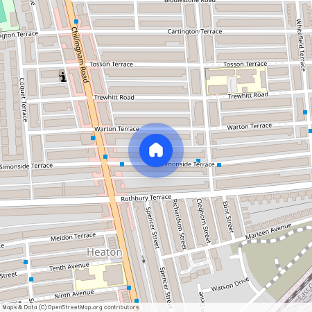 Simonside Terrace, Newcastle upon Tyne NE6