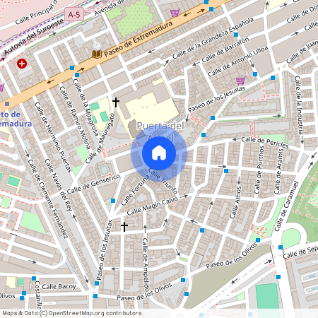 Paseo de los Jesuitas, Madrid, Community of Madrid 28011