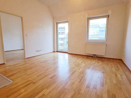 HOFRUHELAGE, DACHGESCHOSS, 79 m2 Neubau mit 6 m2 Balkon, Wohnküche, 2 Zimmer, Wannenbad, Parketten, Bernhardtstalgasse - Photo 3