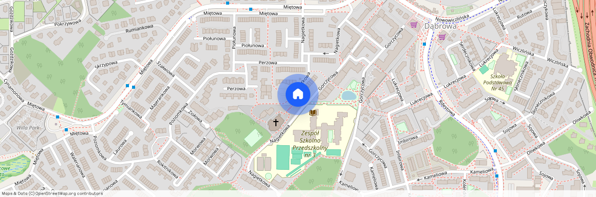 Nagietkowa, Dąbrowa, Gdynia, pomorskie