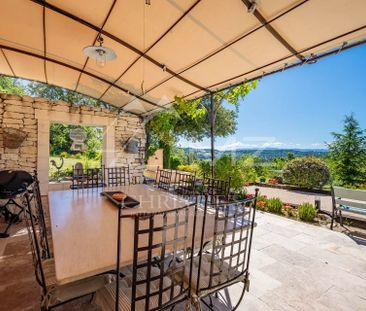 Proche Gordes - Belle bastide avec piscine chauffée - Photo 4