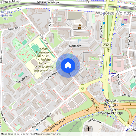 ul. Karpacka, Wzgórze Wolności, Bydgoszcz, kujawsko-pomorskie