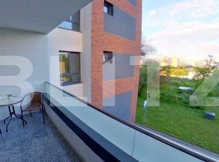 Apartament 2 camere mobilat lux, prima inchiriere, 60 mp, parcare subterana, complexul Park Lake - Photo 4