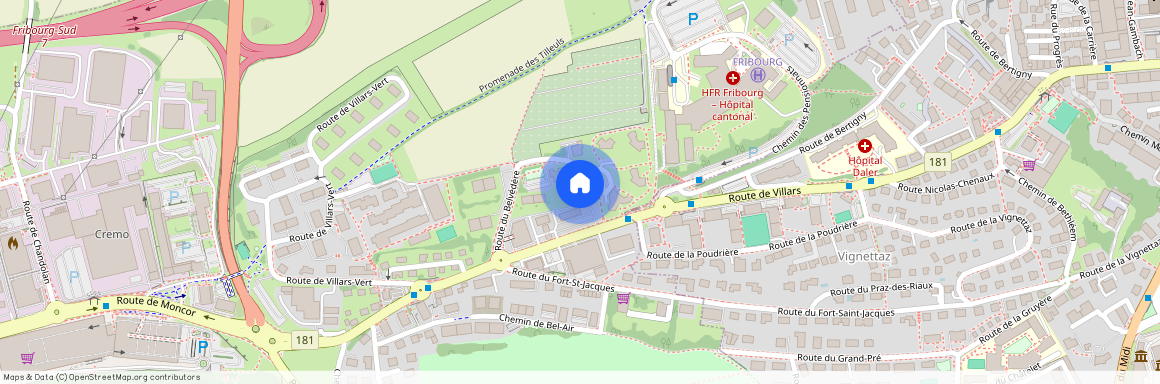 Chemin de la Redoute 7, 1752 Villars-sur-Glâne