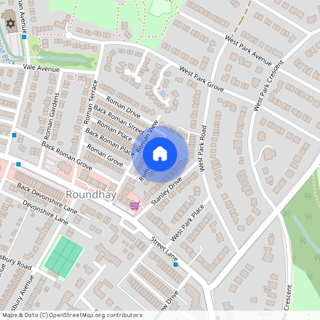 Roman Grove, Leeds, West Yorkshire, UK, LS8