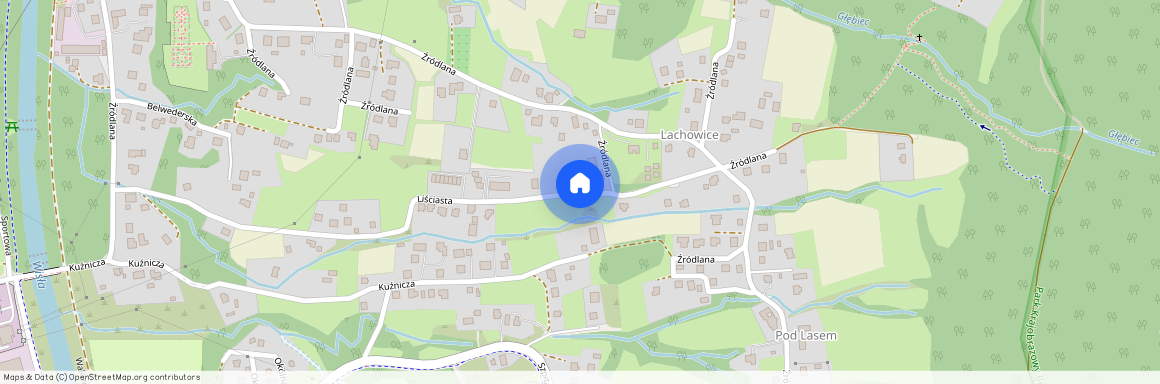 ul. Liściasta, Ustroń, cieszyński, śląskie